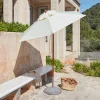 Fritz Hansen Capri parasollfot concrete/stainless steel 50kg