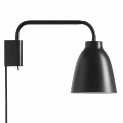 Fritz Hansen Caravaggio Read vägglampa Svart