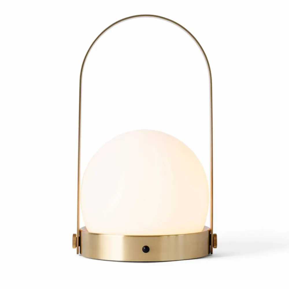 Clearance Audo Copenhagen Carrie portabel bordslampa borstad mässing