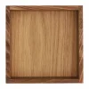 Clearance Scandi Living Carve förvaringslåda 15 cm Mörkbetsad ek
