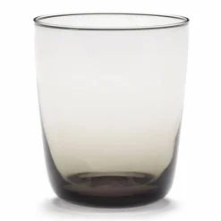 Hot Serax Cena högt glas Ø8 5 cm Smokey Grey