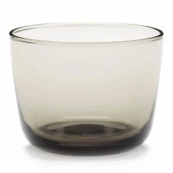 Serax Cena lågt glas Ø8 5 cm Smokey Grey