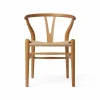 Barn Carl Hansen & Søn CH24 Child Wishbone Chair Birthday Edition barnstol Oiled oak-natural cord