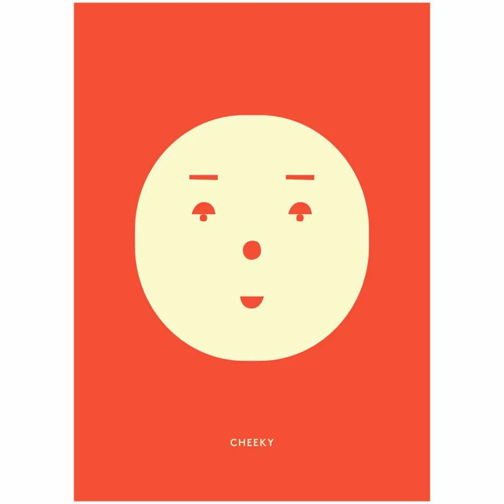 Best Paper Collective Cheeky Feeling poster 30x40 cm
