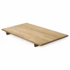 New Carl Hansen & Søn CH338I/CH339I iläggsskiva 115x60 cm Såpad ek