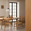 Carl Hansen & Søn CH338 matbord + CH23 stol 4-pack - Oljad ek-natur