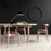 Carl Hansen & Søn CH338 matbord utdragbart med plats för 4 ilägg Oljad valnöt