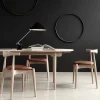 Carl Hansen & Søn CH20 stol Sif 90 läder natur-oljad ek