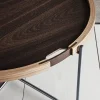 Clearance Carl Hansen & Søn CH417 Tray brickbord rostfritt stål Svart-vit vändbar-laminat