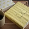 Discount DBKD Chubby chicken stripe pappersservett 20-pack Creme 33x33 cm