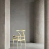 Carl Hansen & Søn CH24 Y-stol Soft Crawford Wegner Hollyhock-naturflätad