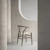 Carl Hansen & Søn CH24 Y-stol Soft Crawford Wegner Slate-naturflätad