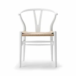 Carl Hansen & Søn CH24 Y-stol Soft naturflätad sits White S0502-Y