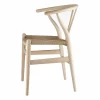 New Carl Hansen & Søn CH24 Y-stol Såpad bok-naturflätad