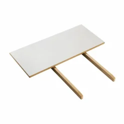 Best FDB Møbler C35 iläggsskiva 82x37 cm light grey-oak nature lacquered