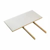FDB Møbler C35 iläggsskiva 95x45 cm light grey-oak nature lacquered