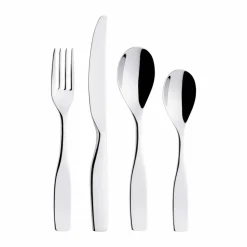 New Iittala Citterio 98 bestickset 16 delar presentförpackning Blank rostfritt stål
