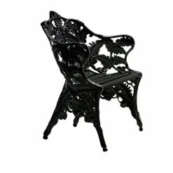 Clearance Byarums bruk Classic fåtölj Svart-svartlackad mahogny