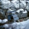 Clearance Byarums bruk Classic No.2 stol Svart varmgalvat stativ