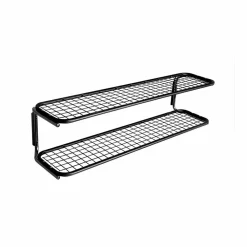 Online Essem Design Classic 650 skohylla svart/krom 2 plan 120 cm