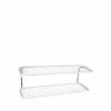Essem Design Classic 650 skohylla vit/krom 2 plan 90 cm