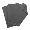 Scandi Living Clean linneservetter 45x45 cm 4-pack charcoal