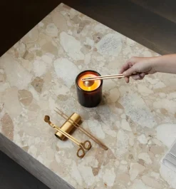 Online Audo Copenhagen Clip care kit ljus 4 delar Mässing