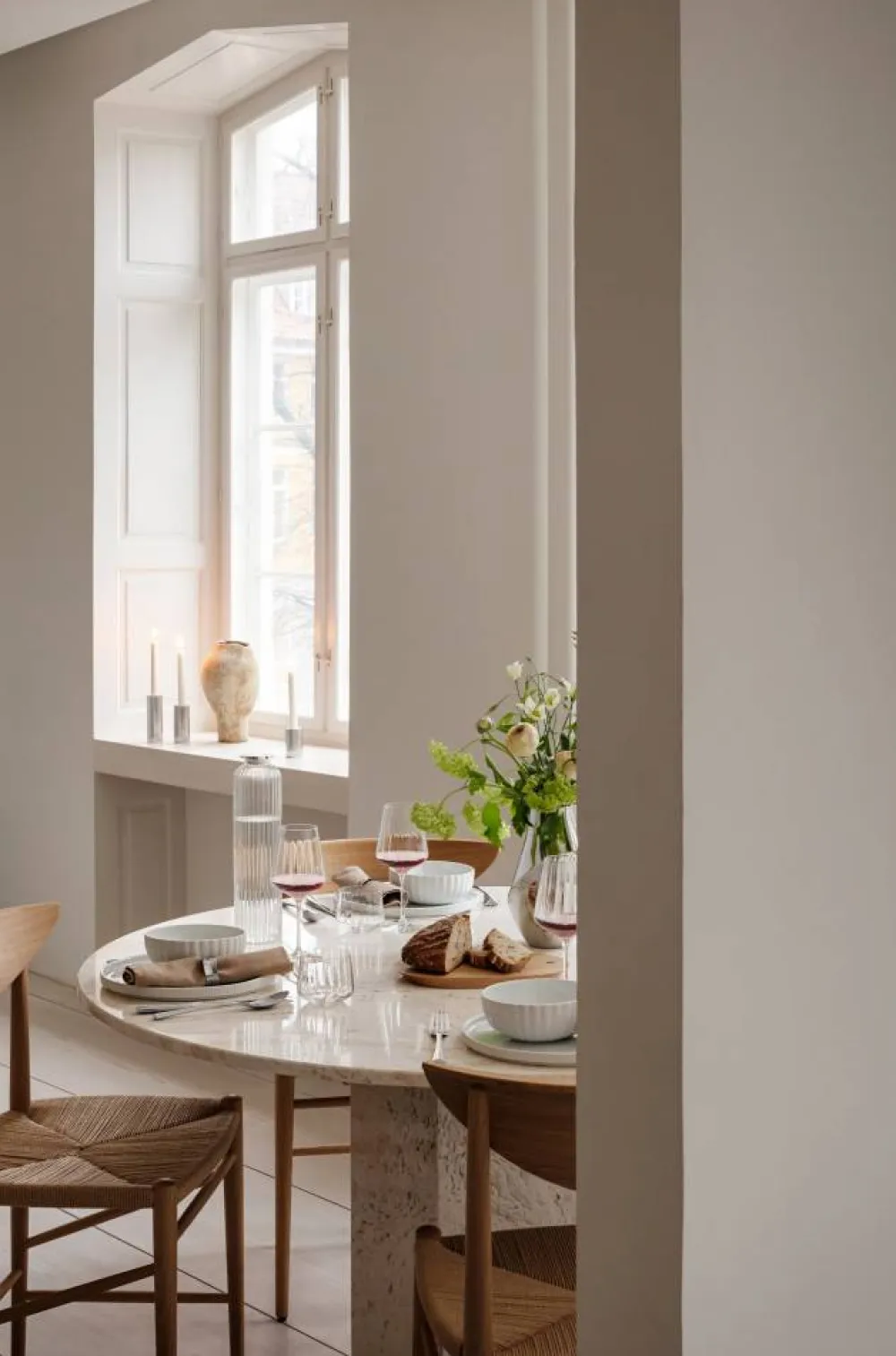 Best Georg Jensen Cobra bestickset rostfritt stål 24 delar