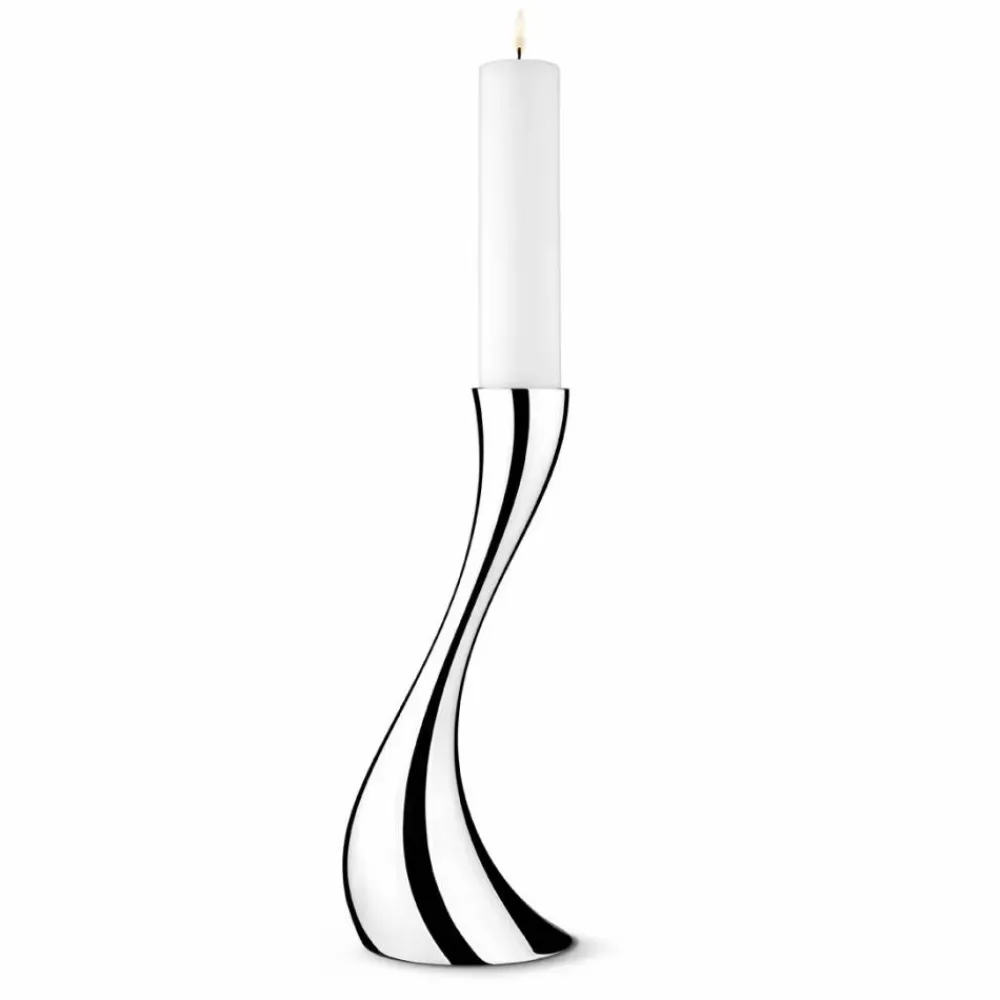 Georg Jensen Cobra golvljusstake liten 40 cm