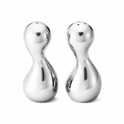 Clearance Georg Jensen Cobra salt- och pepparkar Rostfritt stål