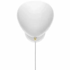 Clearance GUBI Cobra vägglampa matt vit