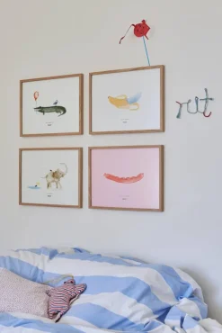 Sale Paper Collective Coco the Crocodile poster 30x40 cm