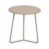 Clearance Fermob Cocotte sidobord Ø34 cm Nutmeg (beige)