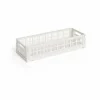 HAY Colour Crate Mini Oblong 13x34 5 cm Off white