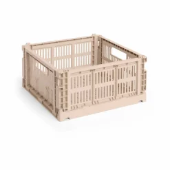 HAY Colour Crate M Square 29 5x29 5 cm Powder