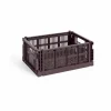 Clearance HAY Colour Crate M 26 5x34 5 cm Bordeaux
