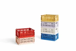 HAY Colour Crate M 26 5x34 5 cm Powder