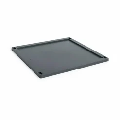 Sale HAY Colour Crate Square lock plastic large Charcoal
