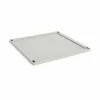 HAY Colour Crate Square lock plastic large Grey