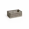 Clearance HAY Colour Crate S 17x26 5 cm Warm grey