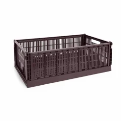HAY Colour Crate XL 42x68 cm Bordeaux