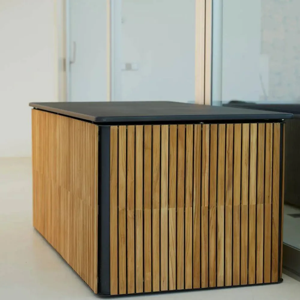 Cane-line Combine dynbox Teak lava grey stor