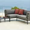 Cane-line Conic modulsoffa airtouch grey höger inkl. dynor