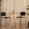 HAY CPH20 2.0 barbord Ø70 cm Off white linoleum-lacq. oak