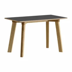 HAY CPH215 Deux 2.0 bänk 75 cm Stone grey-lacquered oak