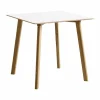 Outlet HAY CPH210 Deux 2.0 bord 75x75 cm Pearl white-lacquered oak