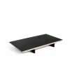 Best HAY CPH30 Extendable iläggsskiva Black linoleum-80 cm-ekram svart
