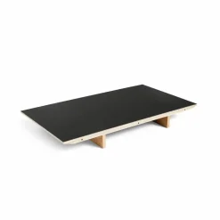 HAY CPH30 2.0 Extendable Leaf till matbord 50x80 cm Black linoleum-lacquered oak