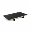 HAY CPH30 2.0 Extendable Leaf till matbord 50x90 cm Black linoleum-oak