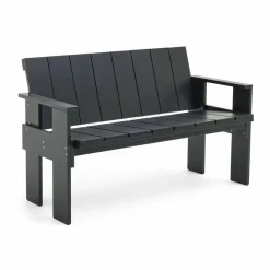 Sale HAY Crate Dining Bench bänk lackad furu Black